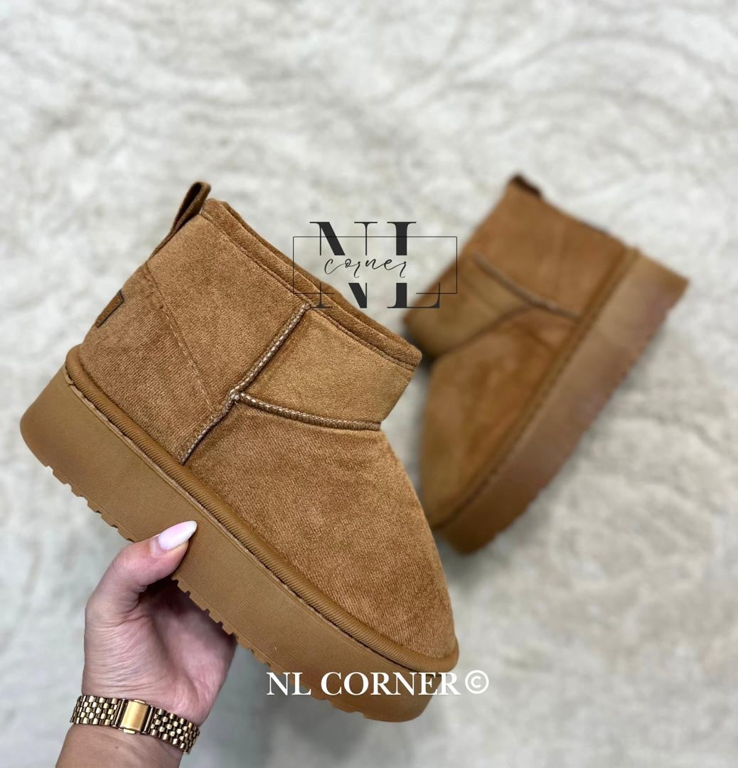 Bottine compensée ultra mini