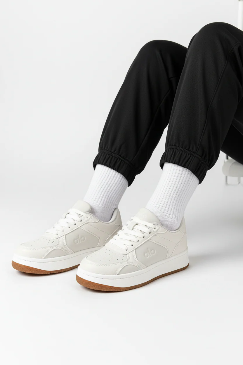 Sneakers Blanches Alo – L’essentiel chic & confort